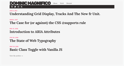 Desktop Screenshot of dommagnifi.co